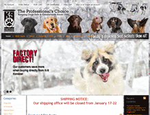 Tablet Screenshot of k-9kondo.com